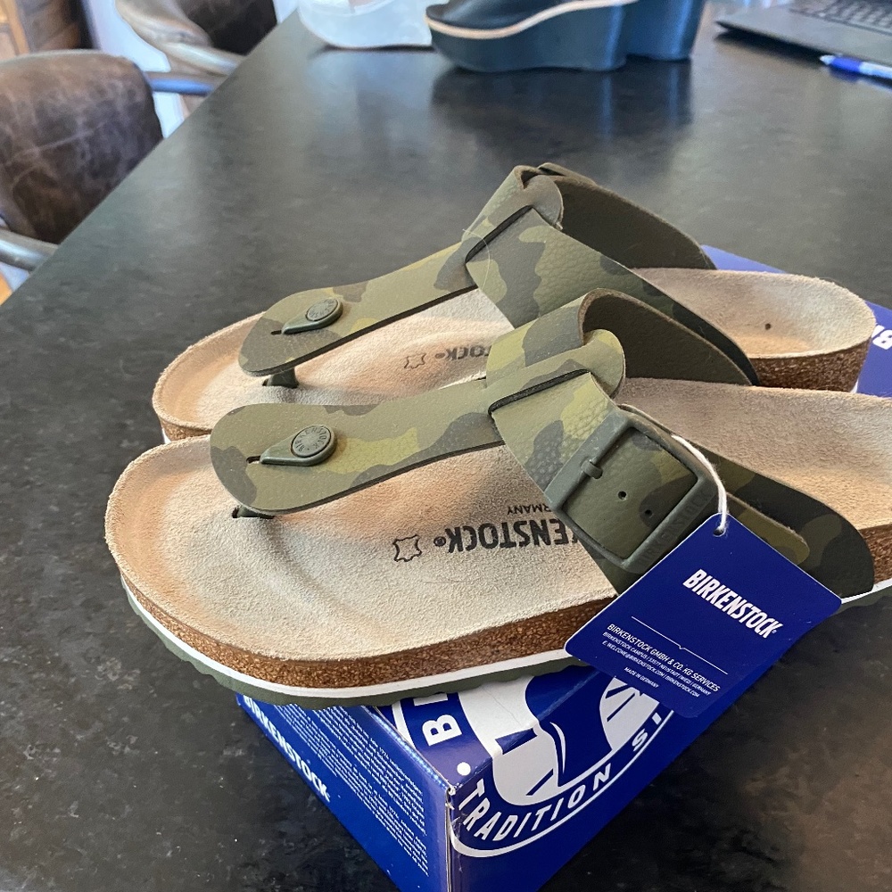 Birkenstock Medina Soil Camouflage green